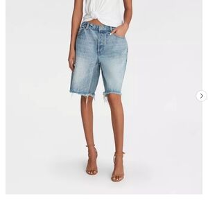 KBB by KAHLANA Women's 'The Denim Bermuda Shorts'